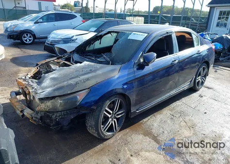 2017 Honda Accord Sport z USA, uszkodzony, nr VIN 1HGCR2F56HA187706